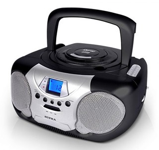 Аудиомагнитола Supra BB-CD102 черный