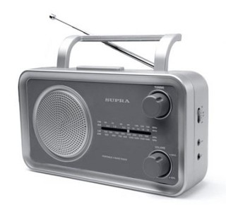 Радиоприемник Supra ST-102 серебро