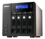 Сетевой накопитель Qnap TS-459 Pro+ 4 отсека для жестких дисков процессор Intel D525 1.8 ГГц