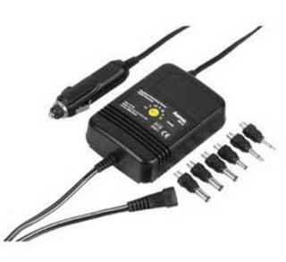 Блок питания Hama H-46514 автомобильный стабилизированный, 8 разъемов