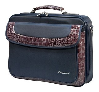 Cумка для ноутбука Continent CC05 нейлон синяя 41x31x9см