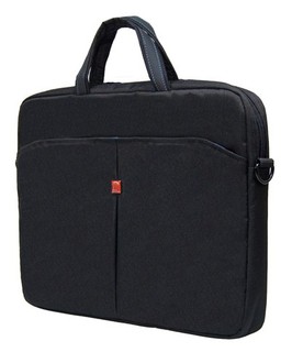 Сумка для ноутбука Continent CC013 13" (нейлон, черная, 350х260х40мм)