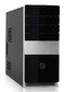 Корпус Foxconn TSAA-725 black/silver 500W ATX USB audio mic fan AirDuct