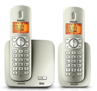 Р/Телефон Dect PHILIPS CD2702 (Шампань)