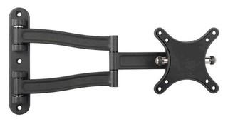 Кронштейн Kromax TECHNO-1 для ТВ 15"-26",настенный, 4 ст.наклона (30 градусов), до 15 кг, серый