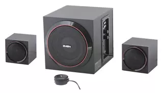 Колонки Sven MS-1080 2.1 черный 40(20+2x10)Вт