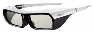 Активные 3D очки Sony TDG-BR250 normal size white color