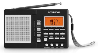 Радиоприемник Hyundai H-1631 черный