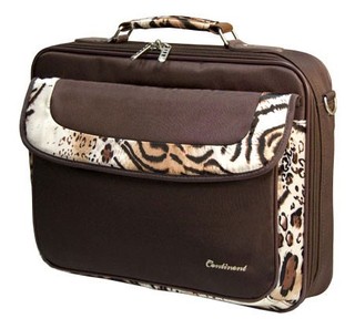 Cумка для ноутбука Continent CC05 нейлон коричневая 41x31x9см