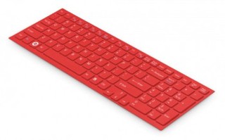 Защитное покрытие на клавиатуру F,EJ,EH,EL,CB, цвет красный VGPKBV3/R.RU2