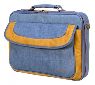 Сумка для ноутбука Continent CC05 BUJ нейлон 16" blue dzhins