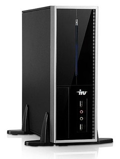 ПК iRU Corp 310 Intel Atom D525/1024/250/GMA 3150/DVD-RW/CR/W7-Str/X-black