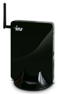 Неттоп iRU 121 AMD E-350/2Gb/320Gb/Radeon6310/CR/WiFi/DVI/HDMI/black