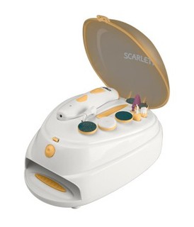 Маникюрный набор Scarlett SC-953 желтый