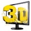 Монитор AOC TFT 23" E2352PHZ Glossy-Black TN LED 5ms 16:9 DVI HDMI M/M 3D 20M:1 250cd +3D Glasses