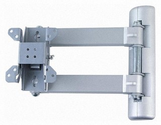 Кронштейн Kromax TECHNO-7 для ТВ 15"-32",настенный, 3 ст.наклон, до 30 кг, серый vesa75/100/200*100