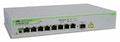 Коммутатор Allied Telesis (AT-FS708POE) 8 port 10/100 unmanaged POE with 1 SFP uplink