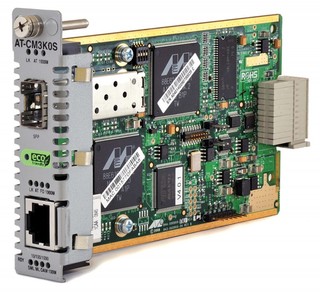 Медиаконвертер Allied Telesis (AT-CM3K0S) Media Blade 10/100/1000TX to SFP with 802.3ah OAM