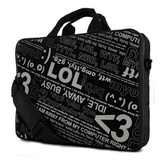 Сумка для ноутбука G-Cube GNCR-715B2 нейлон Чёрный Chat Room 15.4"