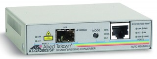 Медиаконвертер Allied Telesis (AT-GS2002/SP) 10/100/1000T to SFP Dual port