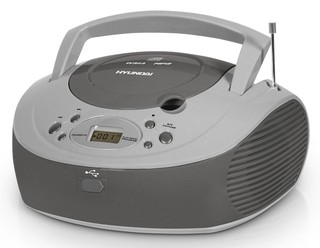 Аудиомагнитола Hyundai H-1437(титан)