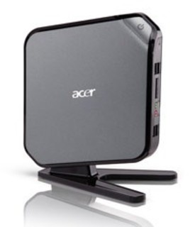 Неттоп Acer Veriton N281G Atom  N425/1Gb/160GB/Intel HD//CR/WiFi/FreeDOS