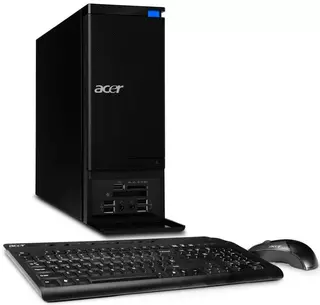 Системный блок Acer AS X3910 DC E3400/2Gb/320/512M GF GT315/DVDRW/CR/W7HB/key+mouse