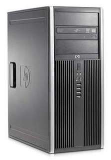 Системный блок HP Elite 8000CMT E8400/320GB/2GB/DVDRW/kbd/mouse/W7Pro RUS-CZ (WB713EA)
