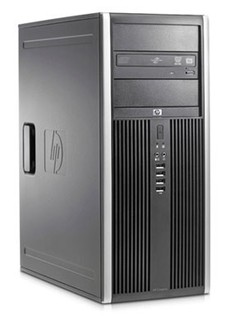 Системный блок HP Elite 8000CMT PE5500/320GB/2GB/DVDRW/kbd/mouse/W7Pro RUS (WU034EA)