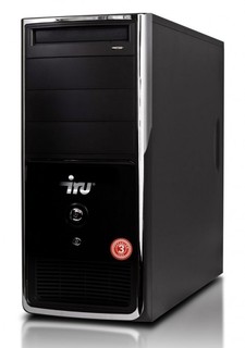 Системный блок  iRu Home 710 CRS Core i5-650/4096/500/GTS450-1024Mb/DVD-RW/CR/AV/Pilot-6/k+m/black