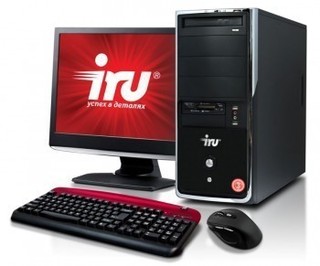 Системный блок iRU Home 510 Core i5-750(2660)/4096/750/ R5770-1024Mb/DVD-RW/CR/W7-HP/bl