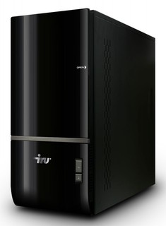 Системный блок iRU Home 711 Core i5-750(2660)/4096/500/GTX260-896/DVD-RW/CR/bl