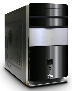 Системный блок iRU Home 721 Phenom II X6-1055/2GB/HD 5450-1024MB/500/CR/DVD-RW/K+M/W-HB/bl
