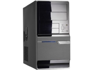 Системный блок iRu Corp 310 CDC-E3300(2500)/1024/250/DVD-RW/СR/black