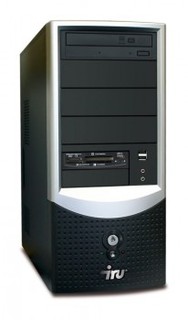 Системный блок iRU Corp 310 PDC-E5400(2600)/1024/160/DVD-RW/CR/bl