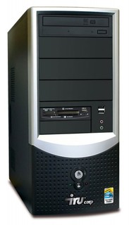 Системный блок iRU Corp 320 AMD Sempron X140/1024/160/DVD-RW/CR/AV/k+m/bl