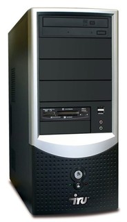 Системный блок iRU Corp 510 C2D-E7500(2930)/2048/320/DVD-RW/CR/black