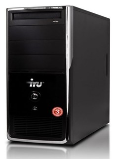 Системный блок iRU Home 521 AX3-440/2048/320/HD4550-1024Mb/DVD-RW/CR/W7-HB/k+m/bl
