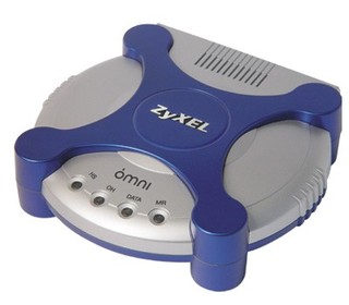 Модем ZyXEL факс, автоответчик, АОН (OMNI 56K COM Plus EE)