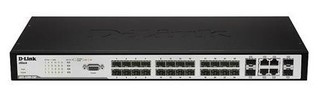 Коммутатор D-Link DES-3200-28/E 24-Port 10/100Mbps+ 4 Combo 1000BASE-T/SFP L2 управл