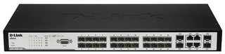 Коммутатор D-Link DES-3200-28F L2 управл SFP open slots + 4 Combo 1000BASE-T/SFP (DES-3200-28F)