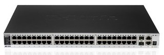 Коммутатор D-Link DES-3552/E 48-Port 10/100Mbps + 2 Combo Copper/SFP + 2 1000 Mbps Copper