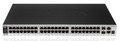 Коммутатор D-Link DES-3552/E 48-Port 10/100Mbps + 2 Combo Copper/SFP + 2 1000 Mbps Copper