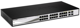 Коммутатор D-Link DGS-1210-24/E 22-port 10/100/1000Base-T + 2 port Combo SFP (DGS-1210-24/E)