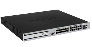 Коммутатор D-Link DWS-4026 24-port 10/100/1000Base-T L2+ PoE WLAN