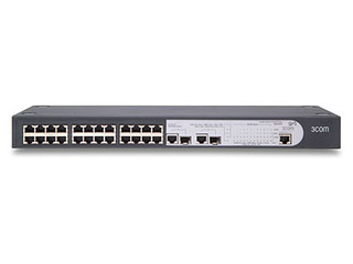 Коммутатор HP (JD990A) V1905-24, 24x10/100BaseTx, 2x10/100/1000BaseT or SFP, 19"