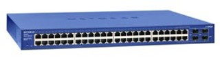 Коммутатор Netgear (GS748TEU) Управляемый Smart, 44GE, 4SFP/Combo портов