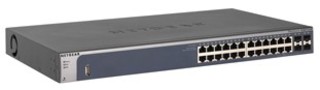 Коммутатор Netgear (GSM7224-200EUS) 2-го уровня 20GE+4SFP Combo портов со статической маршрутизацией