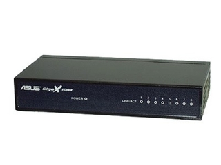Коммутатор Asus GX1008 10/100 Mbps 8-port Metal case