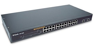 Коммутатор D-Link DES-1026G 24x10/100TX 2x10/100/1000TX